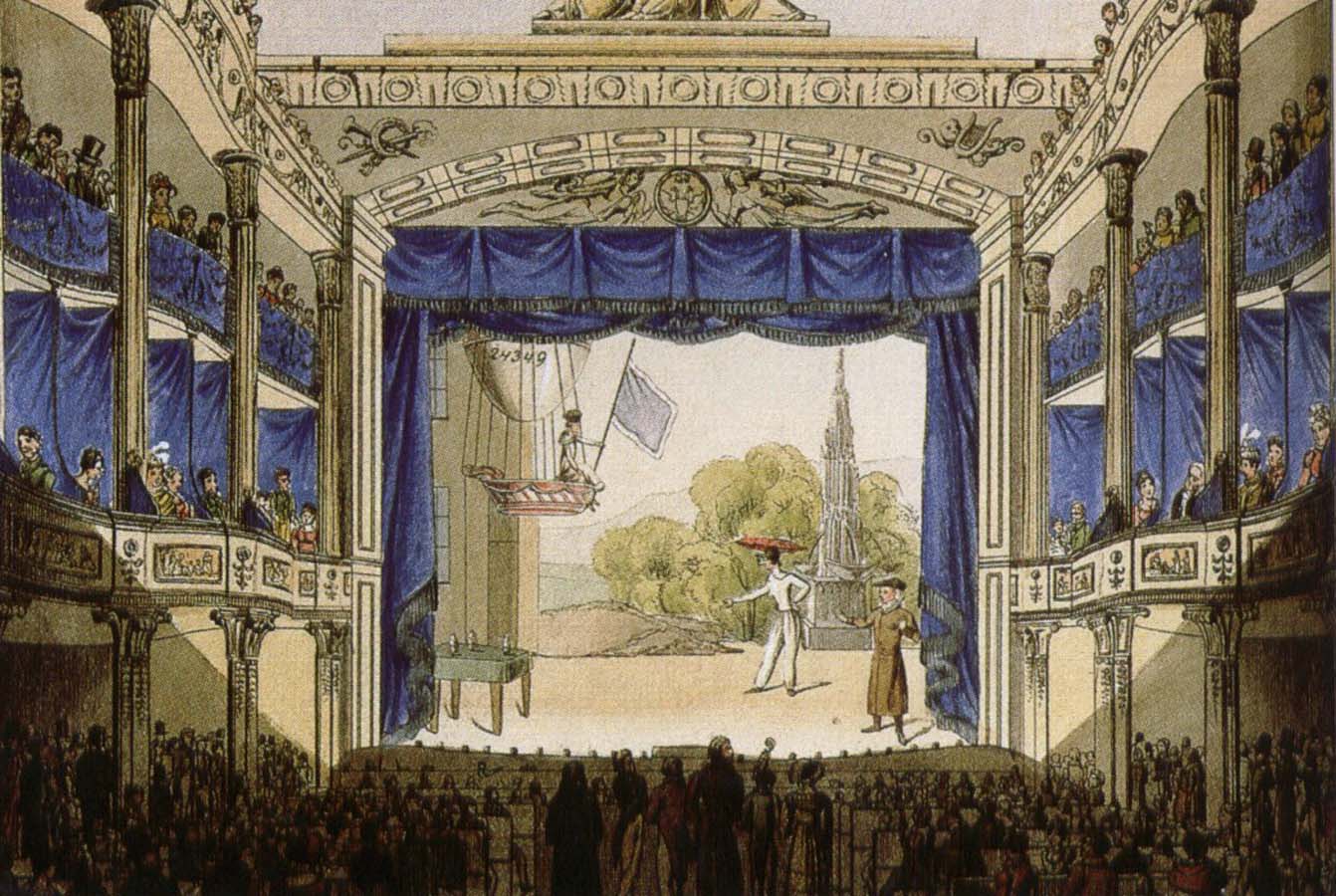 the opening of  the theater in der josefstadt in vienna